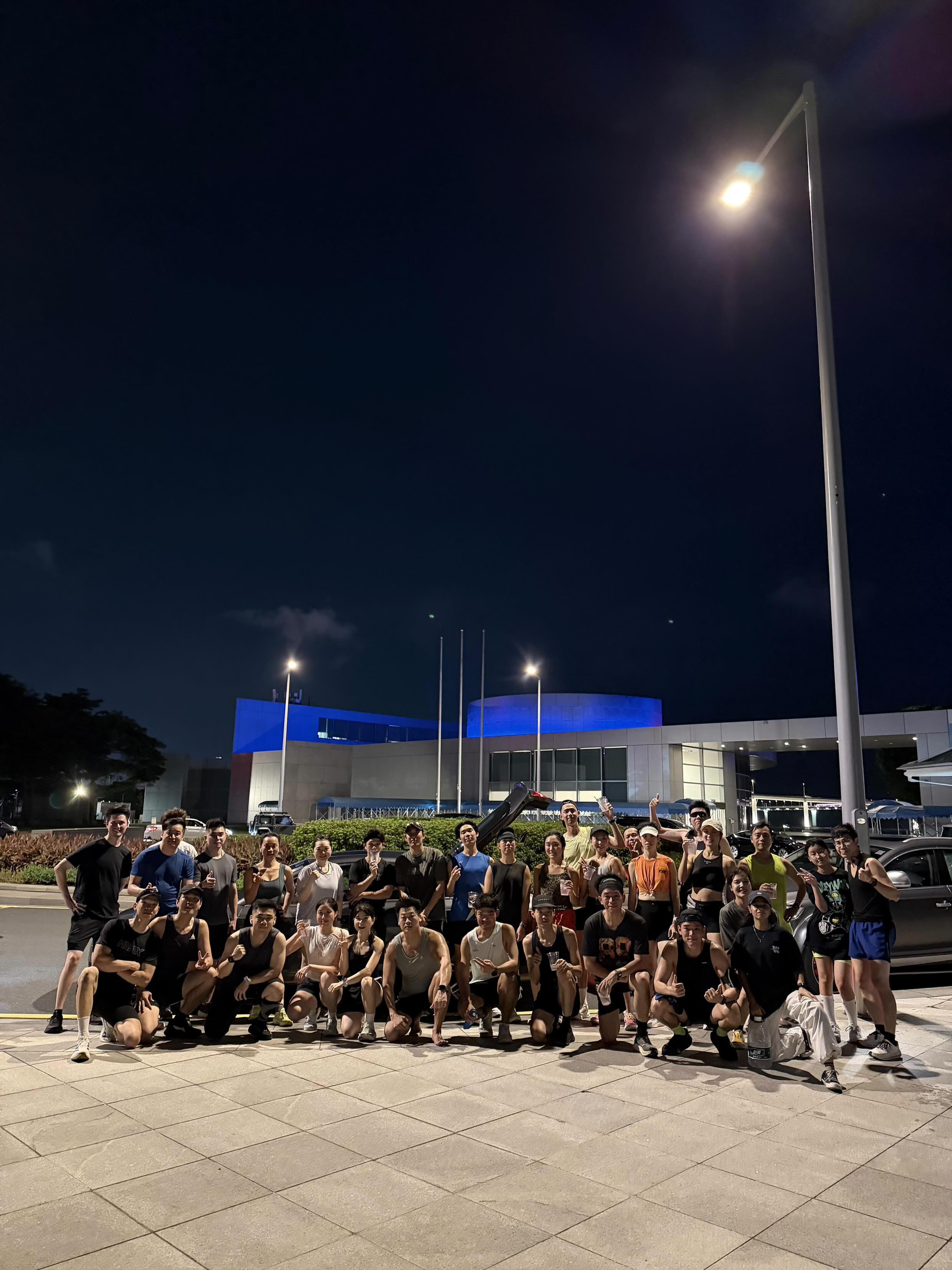 HMAX runners gathering together in Macau